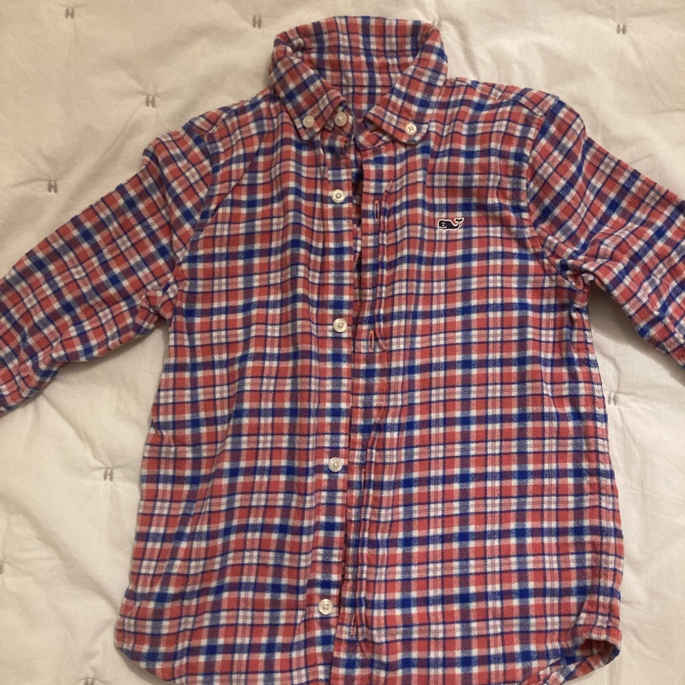 Vineyard Vines Flannel Boys’ Shirt 4T
